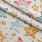 Lullaby Skies Pattern 7 Fleece Fabric — fleece fabric folded close-up preview (mv-fleece-v1:lying)