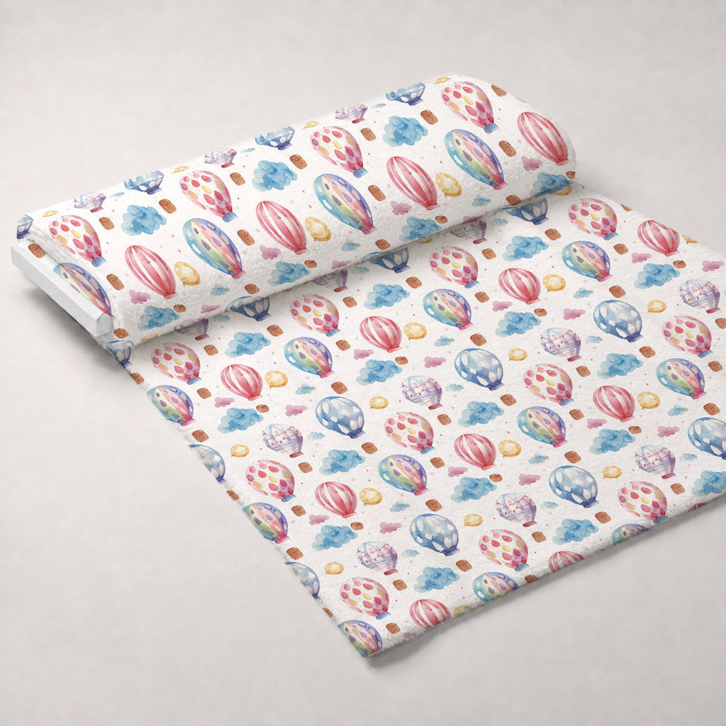 Lullaby Skies Pattern 8 Fleece Fabric — fleece fabric unrolled bolt preview (mv-fleece-v1:bolt)