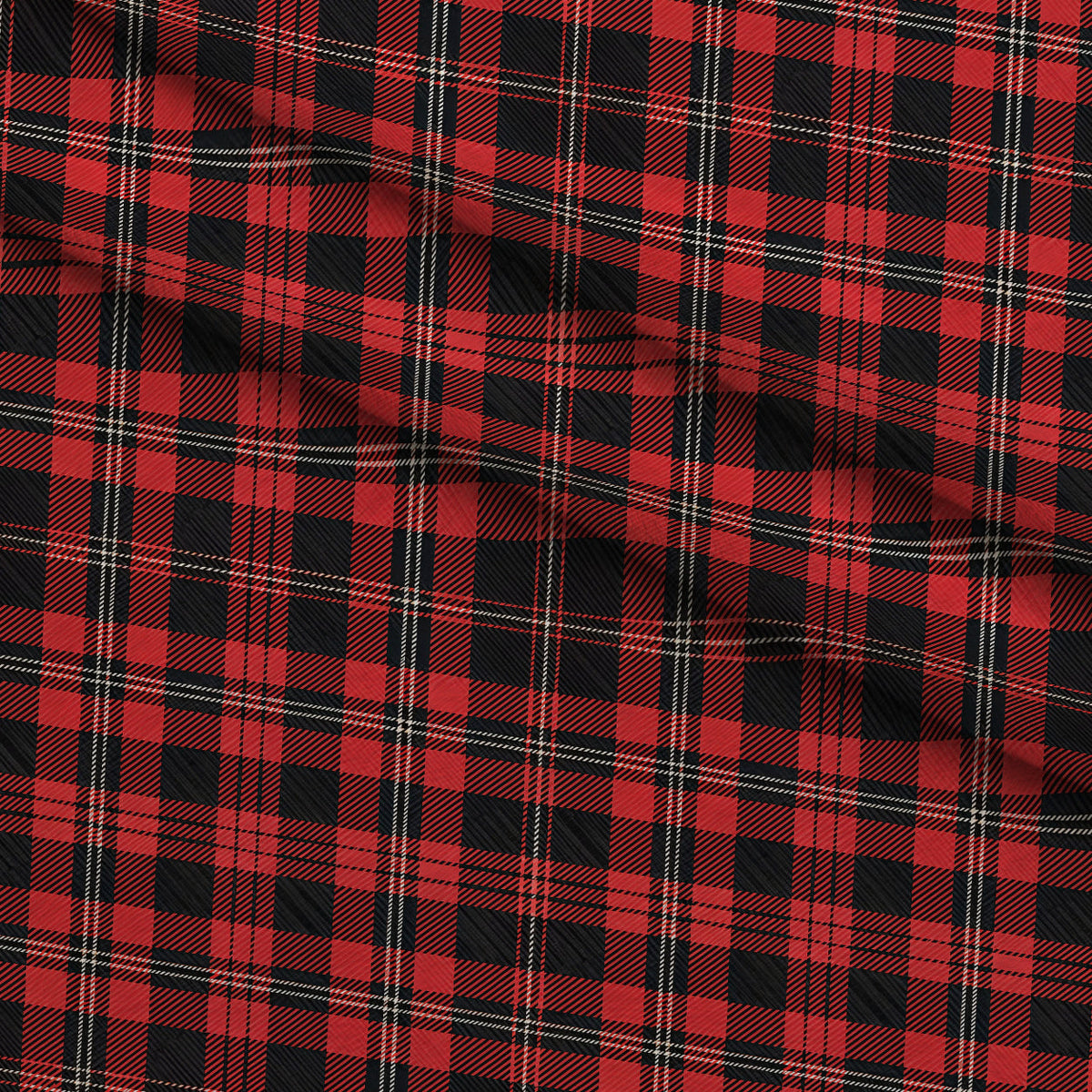 Lumberjack Lodge Pattern 1 Fleece Fabric — fleece fabric folded close-up preview (mv-fleece-v1:lying)
