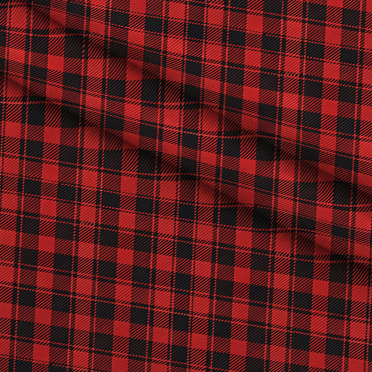 Lumberjack Lodge Pattern 3 Fleece Fabric — fleece fabric folded close-up preview (mv-fleece-v1:lying)