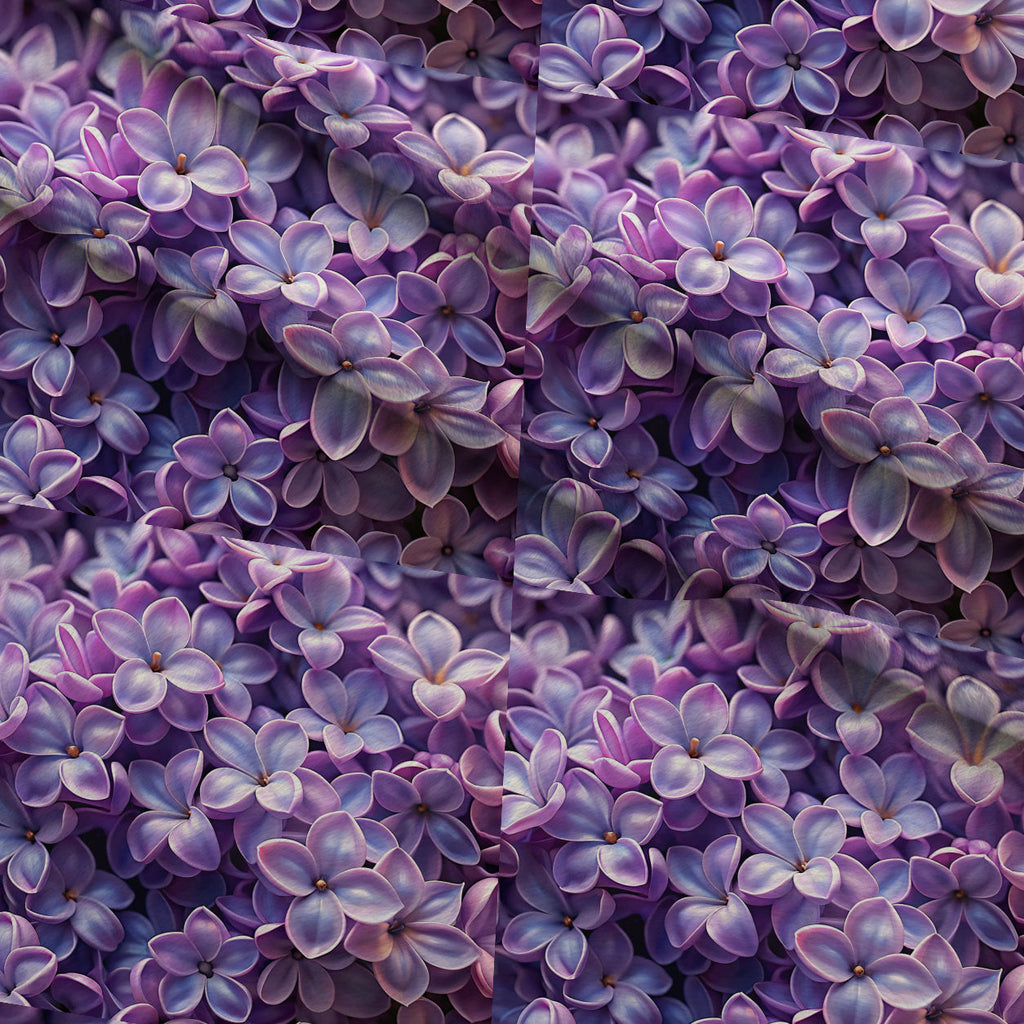 Lush Blooms Pattern 2 Fleece Fabric — fleece fabric folded close-up preview (mv-fleece-v1:lying)