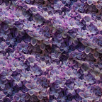 Lush Blooms Pattern 2 Fleece Fabric — fleece fabric folded close-up preview (mv-fleece-v1:lying)
