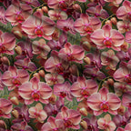 Lush Blooms Pattern 32 Fleece Fabric — fleece fabric folded close-up preview (mv-fleece-v1:lying)