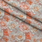 Lush Blooms Pattern 36 Fleece Fabric — fleece fabric folded close-up preview (mv-fleece-v1:lying)