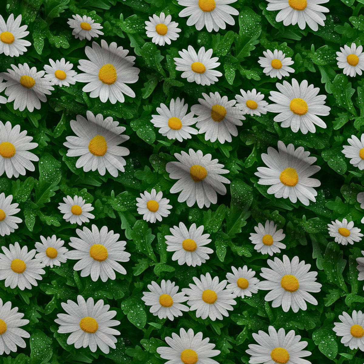 Lush Blooms Pattern 43 Fleece Fabric — fleece fabric folded close-up preview (mv-fleece-v1:lying)