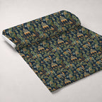 Maharaja Palace Pattern 1 Fleece Fabric — fleece fabric unrolled bolt preview (mv-fleece-v1:bolt)