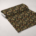 Maharaja Palace Pattern 4 Fleece Fabric — fleece fabric unrolled bolt preview (mv-fleece-v1:bolt)