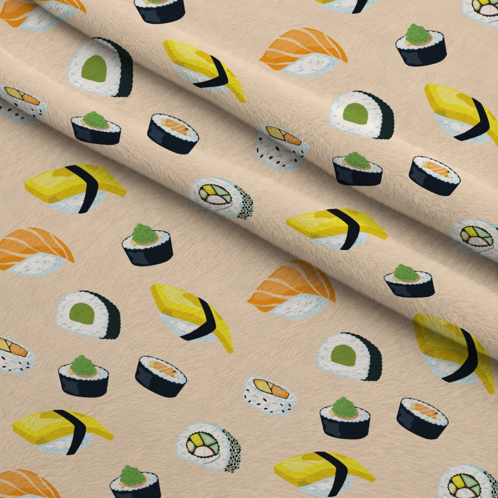Maki Medley Pattern 4 Fleece Fabric — fleece fabric folded close-up preview (mv-fleece-v1:lying)