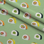Maki Medley Pattern 7 Fleece Fabric — fleece fabric folded close-up preview (mv-fleece-v1:lying)