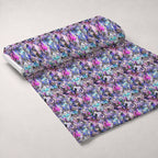 Marbled Opal Pattern 10 Fleece Fabric — fleece fabric unrolled bolt preview (mv-fleece-v1:bolt)