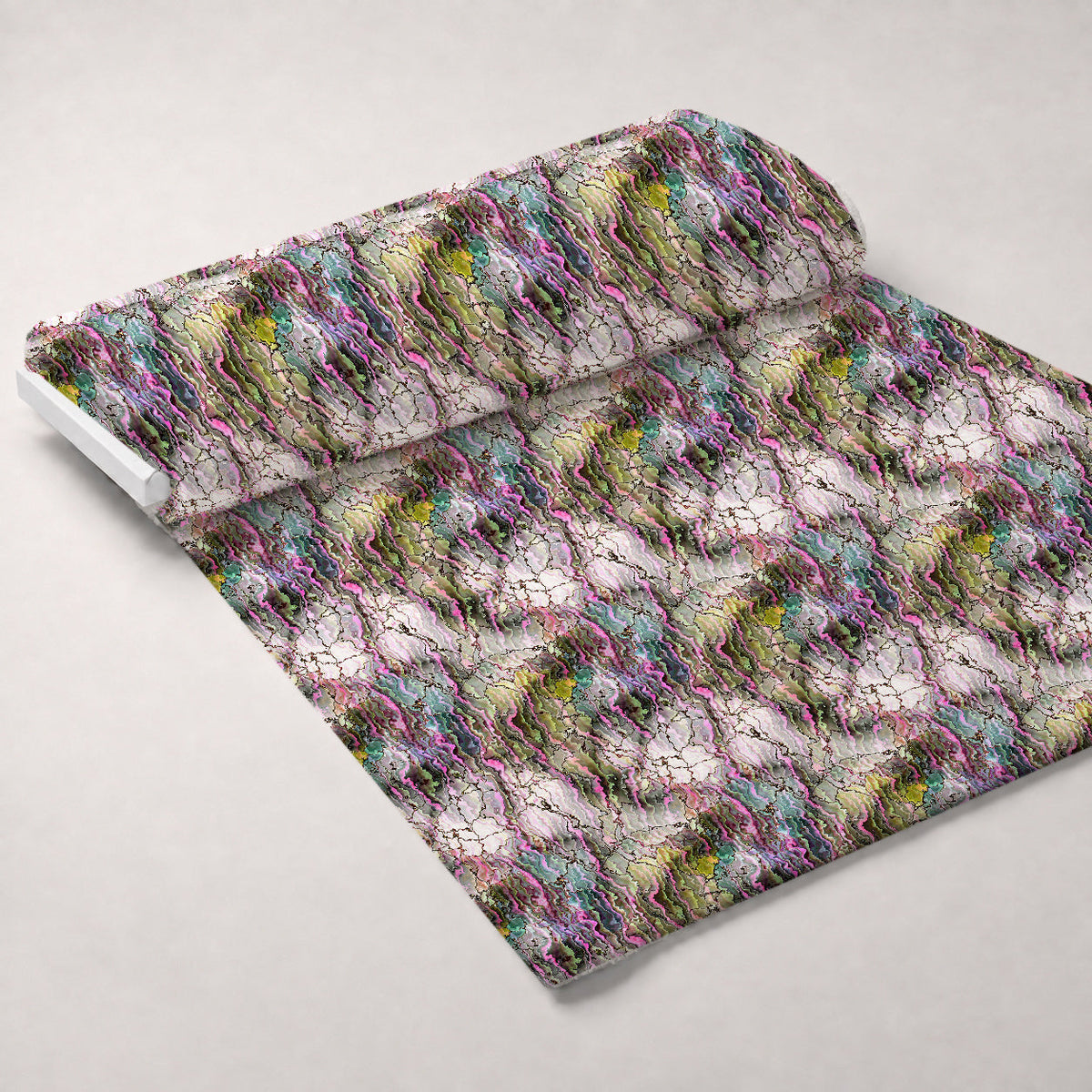 Marbled Opal Pattern 13 Fleece Fabric — fleece fabric unrolled bolt preview (mv-fleece-v1:bolt)