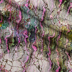 Marbled Opal Pattern 13 Fleece Fabric — fleece fabric folded close-up preview (mv-fleece-v1:lying)