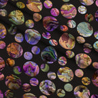 Marbled Opal Pattern 26 Fleece Fabric — fleece fabric folded close-up preview (mv-fleece-v1:lying)