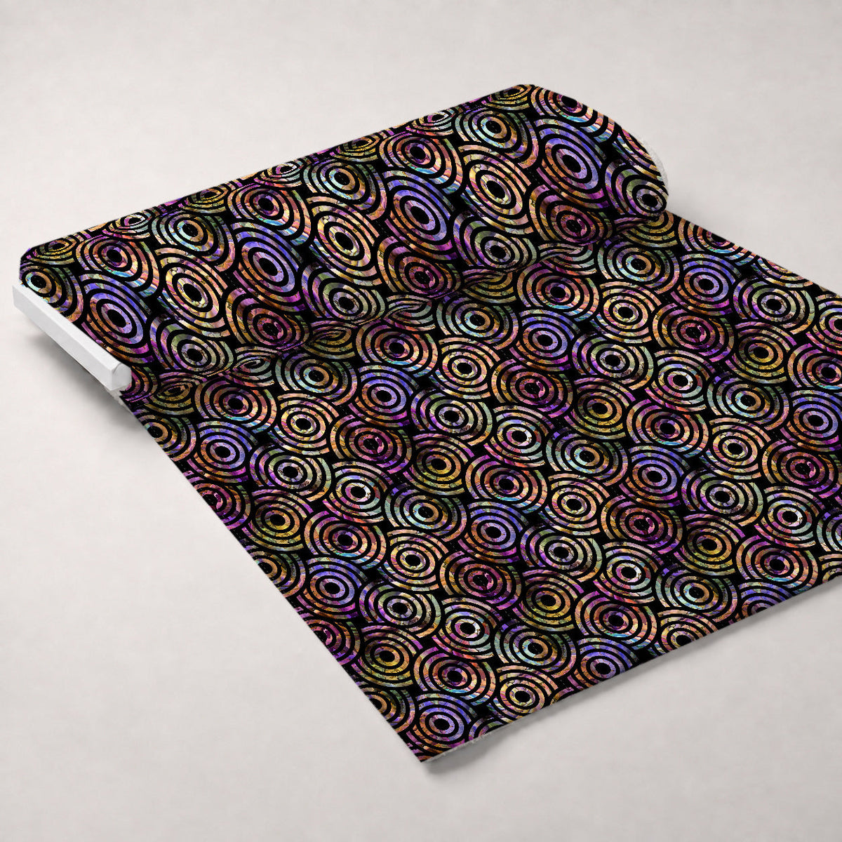 Marbled Opal Pattern 28 Fleece Fabric — fleece fabric unrolled bolt preview (mv-fleece-v1:bolt)