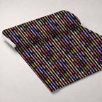 Marbled Opal Pattern 32 Fleece Fabric — fleece fabric unrolled bolt preview (mv-fleece-v1:bolt)