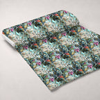 Marbled Opal Pattern 4 Fleece Fabric — fleece fabric unrolled bolt preview (mv-fleece-v1:bolt)