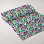 Marbled Opal Pattern 6 Fleece Fabric — fleece fabric unrolled bolt preview (mv-fleece-v1:bolt)