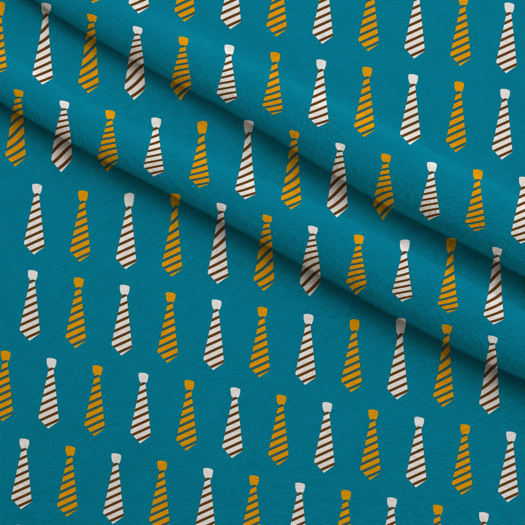 Marigold Tweed Pattern 4 Fleece Fabric — fleece fabric folded close-up preview (mv-fleece-v1:lying)