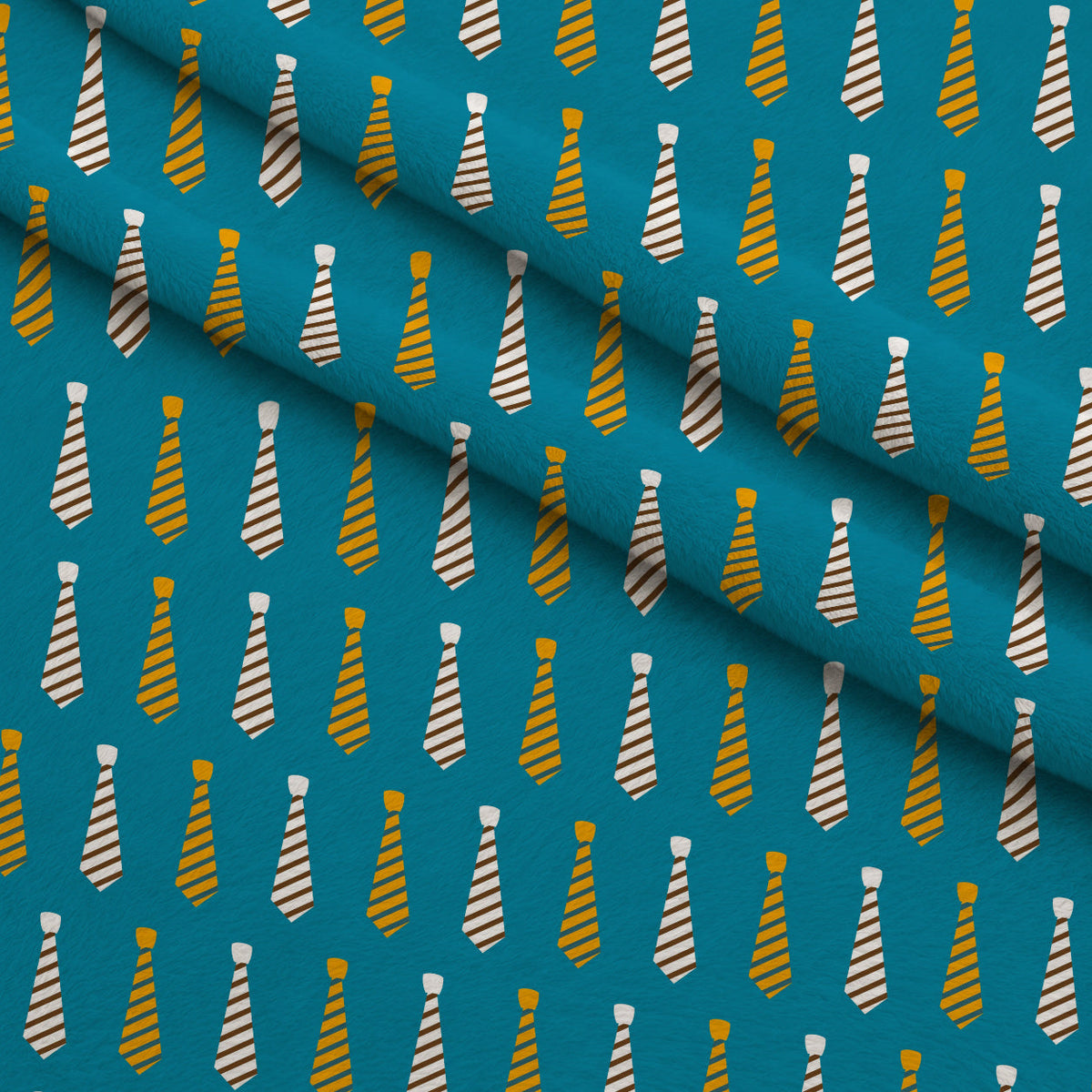 Marigold Tweed Pattern 4 Fleece Fabric — fleece fabric folded close-up preview (mv-fleece-v1:lying)