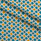 Marigold Tweed Pattern 7 Fleece Fabric — fleece fabric folded close-up preview (mv-fleece-v1:lying)