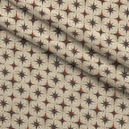 Mariner's Star Pattern 3 Fleece Fabric — fleece fabric folded close-up preview (mv-fleece-v1:lying)