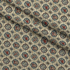 Mariner's Star Pattern 4 Fleece Fabric — fleece fabric folded close-up preview (mv-fleece-v1:lying)