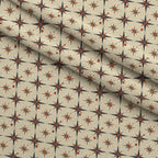 Mariner's Star Pattern 7 Fleece Fabric — fleece fabric folded close-up preview (mv-fleece-v1:lying)