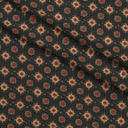 Mariner's Star Pattern 8 Fleece Fabric — fleece fabric folded close-up preview (mv-fleece-v1:lying)