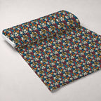 Match Day Pattern 5 Fleece Fabric — fleece fabric unrolled bolt preview (mv-fleece-v1:bolt)