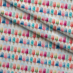 Melty Rainbow Pops Pattern 12 Fleece Fabric — fleece fabric folded close-up preview (mv-fleece-v1:lying)