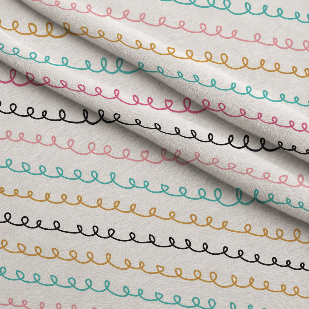 Memphis Confetti Pattern 11 Fleece Fabric — fleece fabric folded close-up preview (mv-fleece-v1:lying)