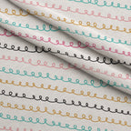 Memphis Confetti Pattern 11 Fleece Fabric — fleece fabric folded close-up preview (mv-fleece-v1:lying)