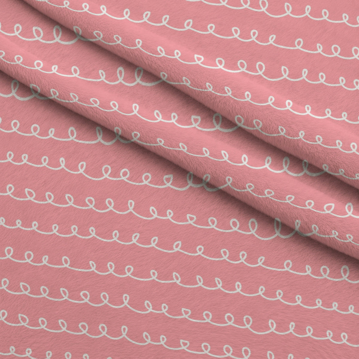Memphis Confetti Pattern 2 Fleece Fabric — fleece fabric folded close-up preview (mv-fleece-v1:lying)