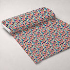 Memphis Pop Pattern 6 Fleece Fabric — fleece fabric unrolled bolt preview (mv-fleece-v1:bolt)