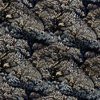 Midnight Bramble Pattern 3 Fleece Fabric — fleece fabric folded close-up preview (mv-fleece-v1:lying)