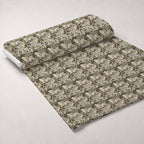 Midnight Bramble Pattern 4 Fleece Fabric — fleece fabric unrolled bolt preview (mv-fleece-v1:bolt)