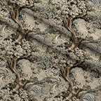 Midnight Bramble Pattern 4 Fleece Fabric — fleece fabric folded close-up preview (mv-fleece-v1:lying)