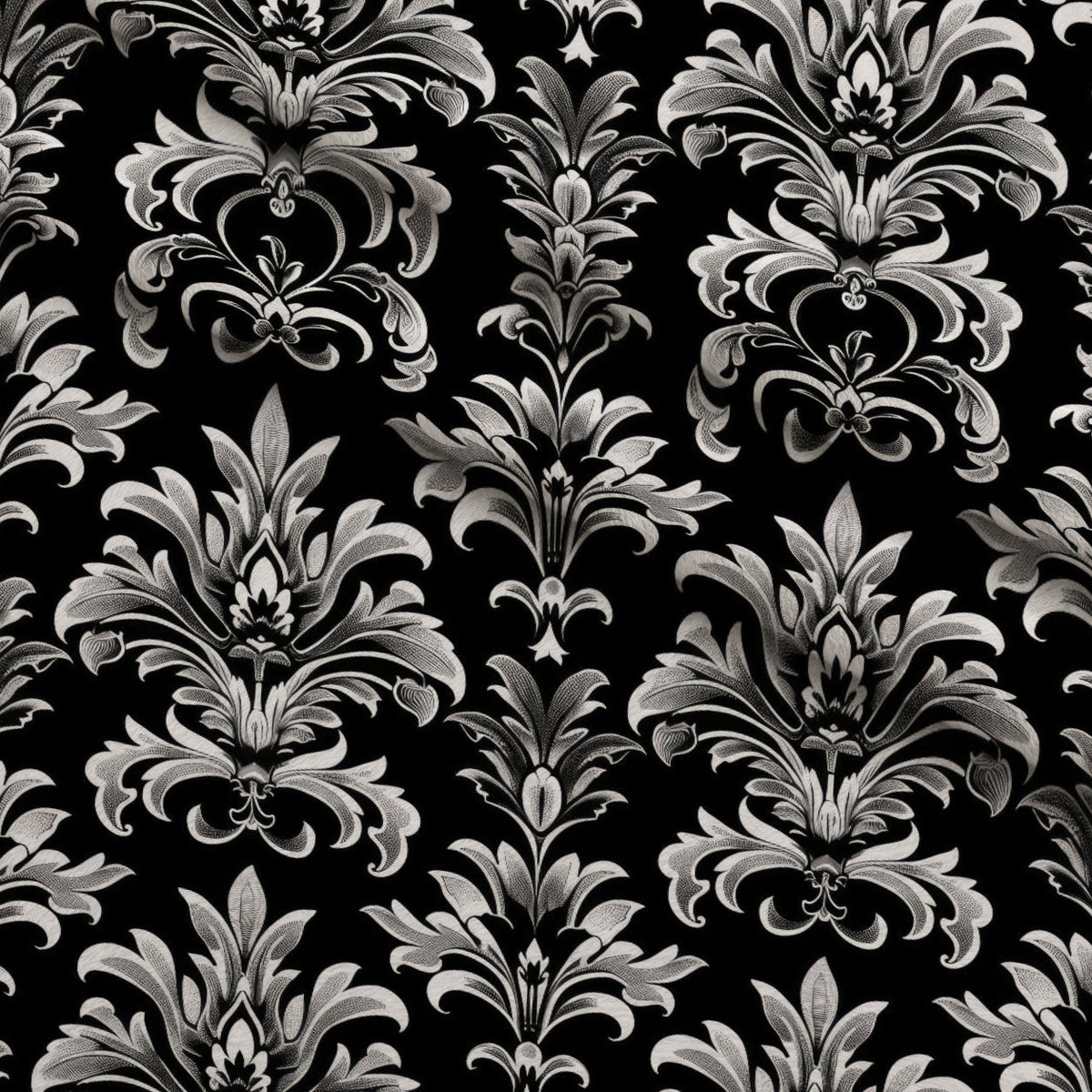 Midnight Filigree Pattern 12 Fleece Fabric — fleece fabric folded close-up preview (mv-fleece-v1:lying)