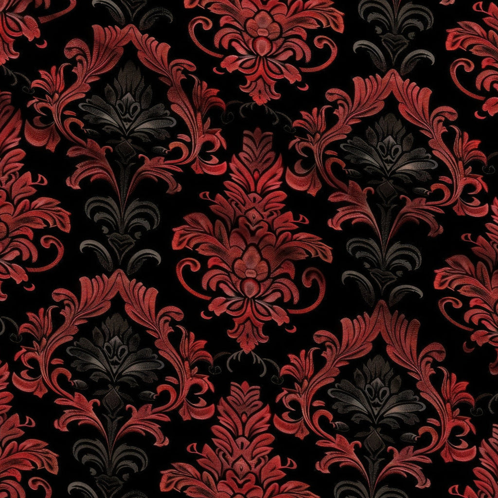 Midnight Filigree Pattern 7 Fleece Fabric — fleece fabric folded close-up preview (mv-fleece-v1:lying)