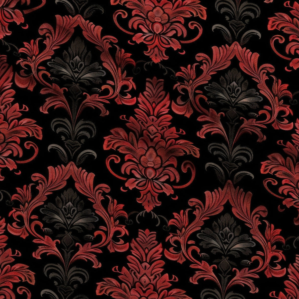 Midnight Filigree Pattern 7 Fleece Fabric — fleece fabric folded close-up preview (mv-fleece-v1:lying)