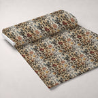 Midnight Harvest Garden Pattern 5 Fleece Fabric — fleece fabric unrolled bolt preview (mv-fleece-v1:bolt)
