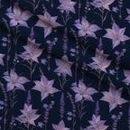 Midnight Lavender Pattern 1 Fleece Fabric — fleece fabric folded close-up preview (mv-fleece-v1:lying)