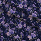 Midnight Lavender Pattern 11 Fleece Fabric — fleece fabric folded close-up preview (mv-fleece-v1:lying)