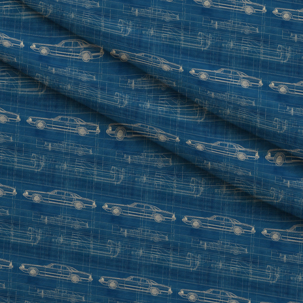 Midnight Motorworks Pattern 3 Fleece Fabric — fleece fabric folded close-up preview (mv-fleece-v1:lying)