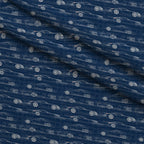 Midnight Motorworks Pattern 5 Fleece Fabric — fleece fabric folded close-up preview (mv-fleece-v1:lying)