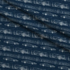 Midnight Motorworks Pattern 8 Fleece Fabric — fleece fabric folded close-up preview (mv-fleece-v1:lying)