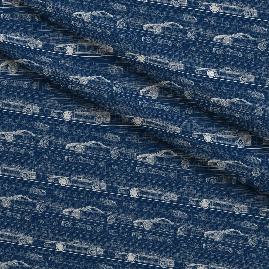 Midnight Motorworks Pattern 9 Fleece Fabric — fleece fabric folded close-up preview (mv-fleece-v1:lying)