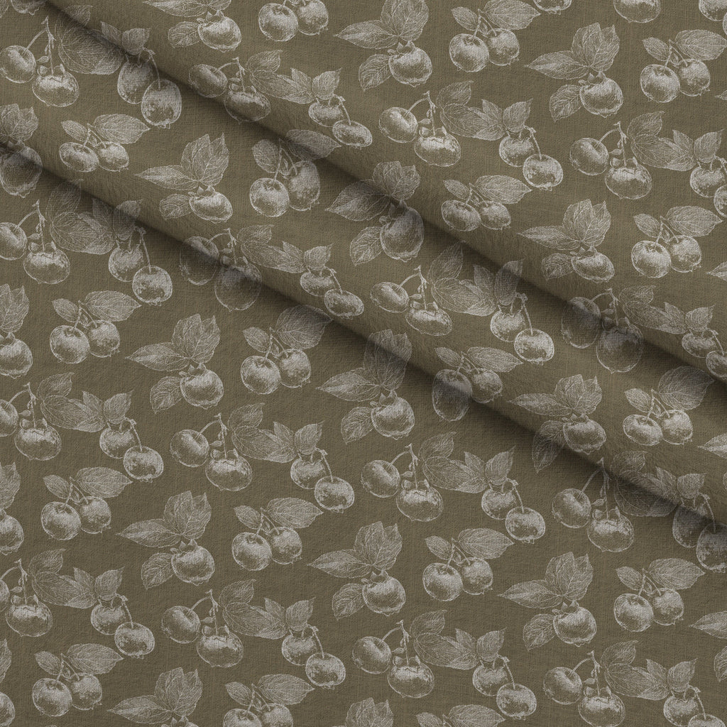 Midnight Orchard Pattern 4 Fleece Fabric — fleece fabric folded close-up preview (mv-fleece-v1:lying)