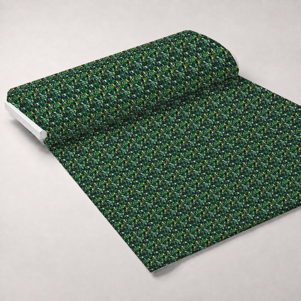 Midnight Sunflowers Pattern 1 Fleece Fabric — fleece fabric unrolled bolt preview (mv-fleece-v1:bolt)