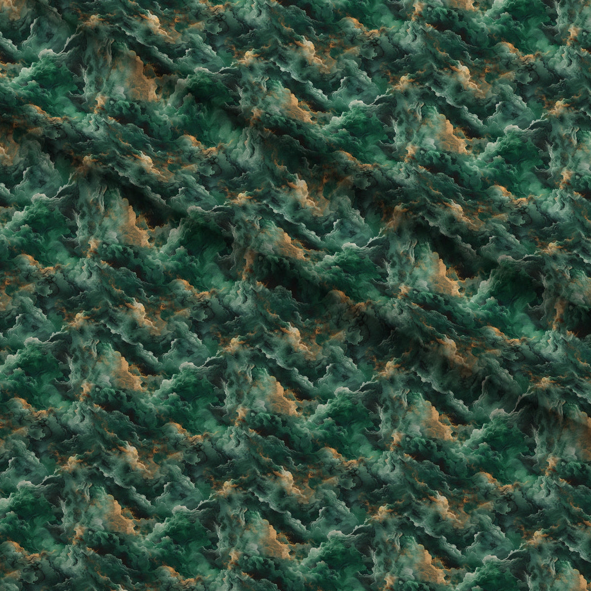 Midnight Sunflowers Pattern 13 Fleece Fabric — fleece fabric folded close-up preview (mv-fleece-v1:lying)